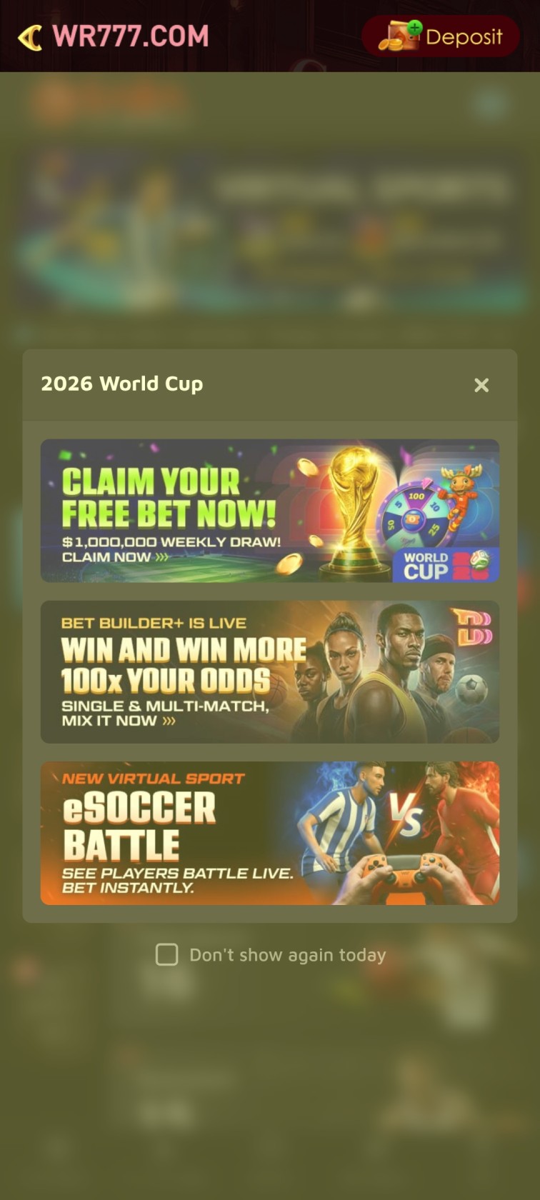 wr777 app